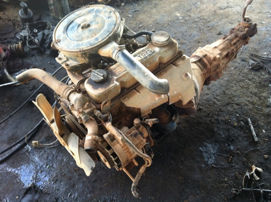 เครื่องพร้อมเกียร์ นิสสัน บิ๊กเอ็ม TD27