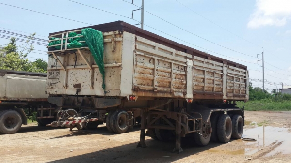 ขายด่วนหัวลากติดก๊าซNGVพร้อมหางสามเพลาดั้มสภาพวิ่งงานทุกวันราคาโทร0843923995