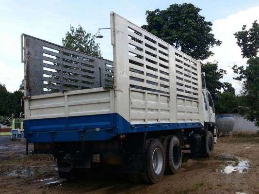 รถฮีโน่ 10 ล้อ  รั้ว  (ไม่ดั้ม )  เปลื่ยนเครื่อง  285  แรงม้า. ปี 35  สนใจติดต่อ  081 - 6079515