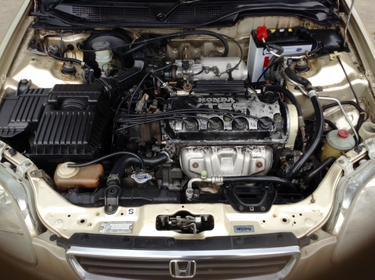 ขาย honda civic 1.6 exi  ติดแก๊สลงเล่มแล้ว เอกสารพร้อมโอน