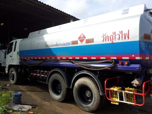 รถบรรทุกน้ำมัน ฟูโซ่ FN2527 270 แรงม้า เกียรอีตั้น ถังขนาด 18,000 ลิตร 8x,xxx กม 1,790,000 บาท รถบรรทุกน้ำมัน ฟูโซ่ FN2527 270 แรงม้า เกียรอีตั้น ถังขนาด 18,000 ลิตร 8x,xxx กม 1,790,000 บาท