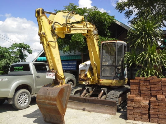 ขายรถแบคโฮ  SUMlTCMO   SH   75U  รถเก่านอกยังไม่เคยใช้งานในไทยค่ะเครื่องดี  ปั้มแรง  ไฟฟ้าเต็ม  เองแนน่  ทำงานไวรถสวยพร้องใช้งานราคาไม่แพงมีเอกสารพร้องค่ะ