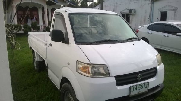 ขายรถบ้านสภาพสวย  SUZUKI CARRY   ปี 2008  ติดแก้ส LPG  ราคา 195,000  บาท