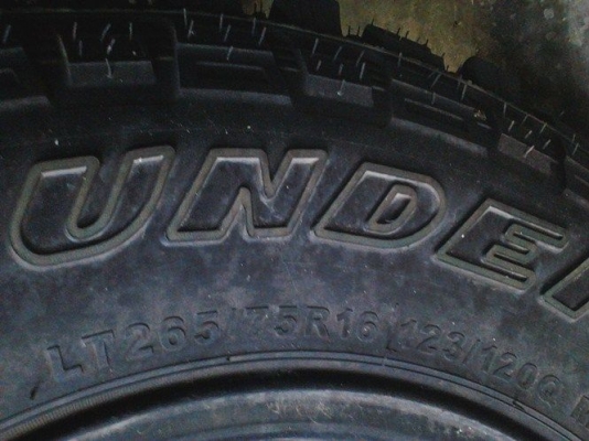 ยาง 265 75 16 THUNDERER MUD Extreme