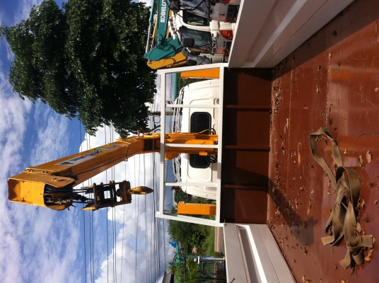 ขายรถ6ล้อ ISUZU NQR 150  พร้อมเครน 3 ตัน TADANO 300 SUPPER Z