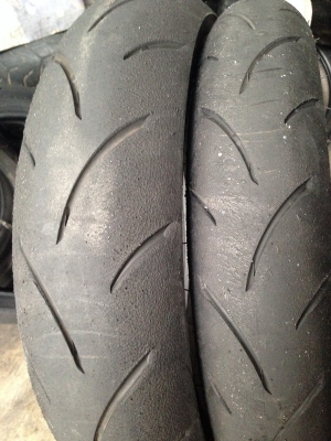 ยางสนาม irc iz003 เบอร์ 110-140  ยางปี 2014 ดอกเต็ม ๆ หนึบ ๆ