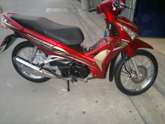 wave 125i สตาร์ทมือ หัวฉีดปี 55 ออกมา24 วัน 45000 บาท