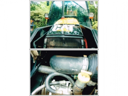 ฝากขายรถตักหน้า ขุดหลัง  CAT รุ่น 424D  รถใช้น้อย 10000 กว่าชั่วโมง