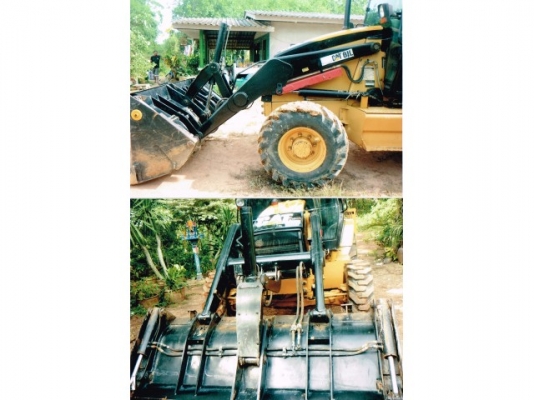 ฝากขายรถตักหน้า ขุดหลัง  CAT รุ่น 424D  รถใช้น้อย 10000 กว่าชั่วโมง