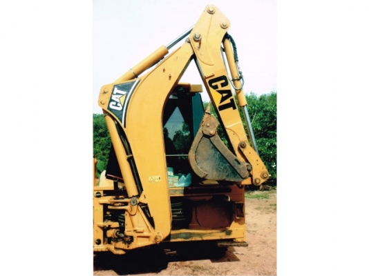 ฝากขายรถตักหน้า ขุดหลัง  CAT รุ่น 424D  รถใช้น้อย 10000 กว่าชั่วโมง