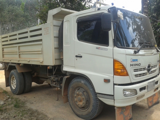 6 ล้อดั้มใหญ่ HINO MEGA 500 เครื่อง 220 แรง ยาง 1000 ห้าง