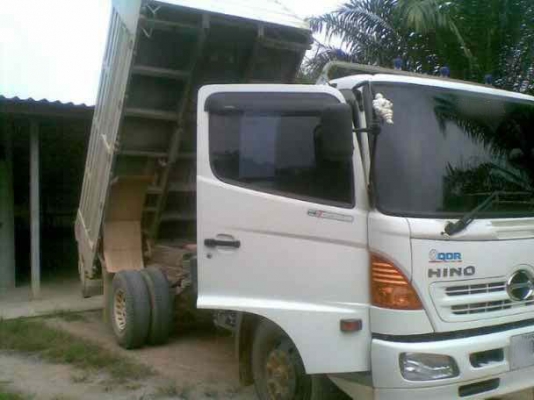 6 ล้อดั้มใหญ่ HINO MEGA 500 เครื่อง 220 แรง ยาง 1000 ห้าง