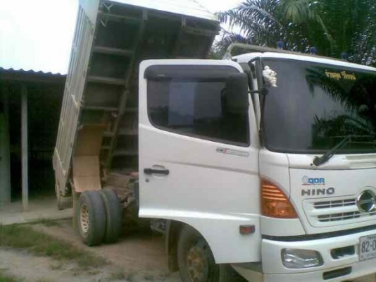 6 ล้อดั้มใหญ่ HINO MEGA 500 เครื่อง 220 แรง ยาง 1000 ห้าง