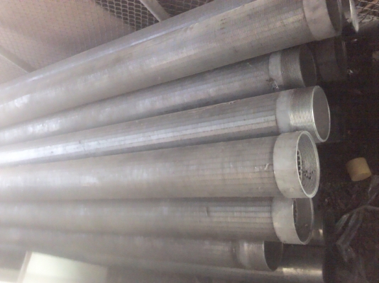 ท่อสแตนเสลไว้กรองชั้นของน้ำบาดาลมีความละเอียดและแข็งแรง