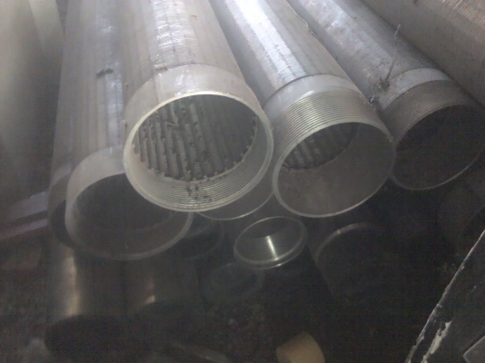 ท่อสแตนเสลไว้กรองชั้นของน้ำบาดาลมีความละเอียดและแข็งแรง