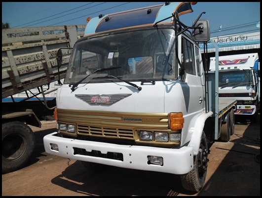 สิบล้อ F17 พื้นเรียบ เพลาเดียว สวยๆ