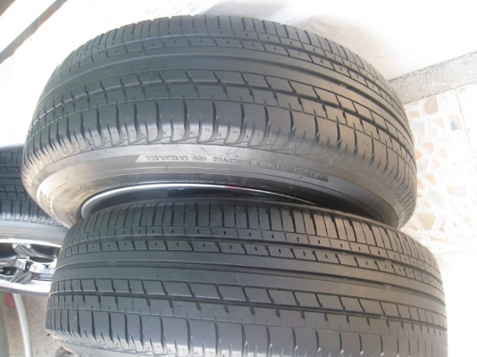 ขายล้อแม็ก Volk racing GTC 15'x6.5" 4 รู 100/114 +ยาง( 081-3747940)