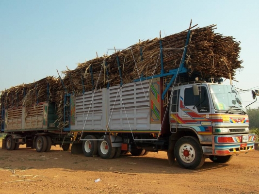 ขาย ฮีโน่ 2K 240 แรง / ปี 45 / รถวิ่งอ้อย! ( แม่-ลูก พ่วง 18 ล้อดั๊ม อู่ สหกิจ )