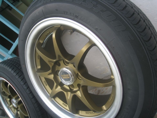 ขายล้อแม็ก CE28N 15"x7" 4/100 +ยางปี 09 (081-3747940)