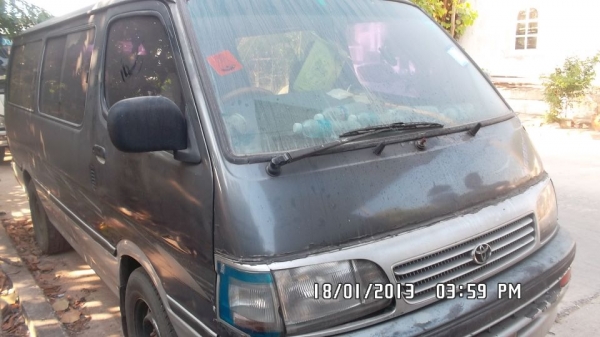 ขายด่วน รถตู้โตโยต้า   ปี1993  TOYOTA, HIACE   2.5 โฉม หัวจรวด ปี 92-04