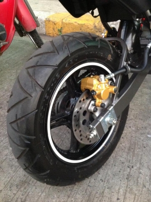 ขาย Kawasaki New Ksr สตาร์ทมือ 2013