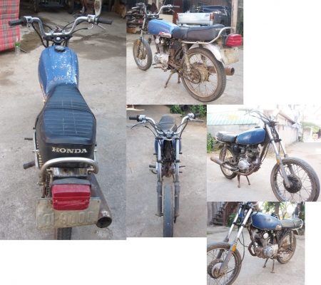 ฮอนด้า GL 110  ทะเบียน+ชุดโอน พร้อมขับ 14,000 บาท