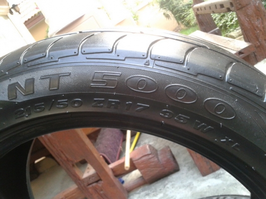 ยาง NT 5000 215-50-17 ปี 09 ยาง NT 5000 215-50-17 ปี 09