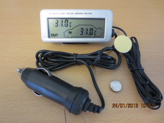 ขายตัววัดอุณหภูมิ ภายใน กับ ภายนอกรถ