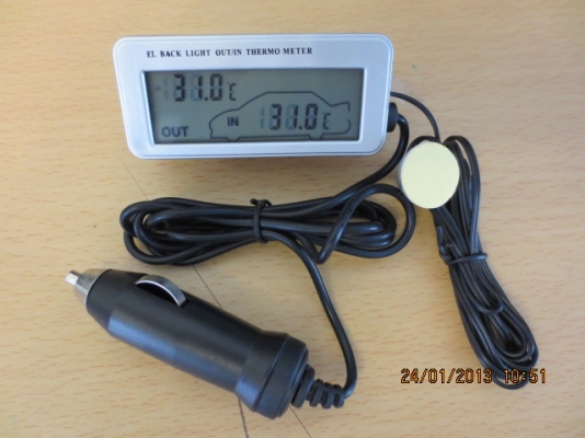 ขายตัววัดอุณหภูมิ ภายใน กับ ภายนอกรถ ขายตัววัดอุณหภูมิ ภายใน กับ ภายนอกรถ