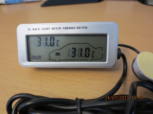 ขายตัววัดอุณหภูมิ ภายใน กับ ภายนอกรถ ขายตัววัดอุณหภูมิ ภายใน กับ ภายนอกรถ