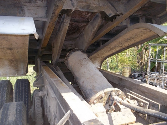 ขายรถสิบล้อหัวยาวดั้ม/เครื่อง6BF175/เกียร์TX/เฟืองท้ายฟูโซ่/