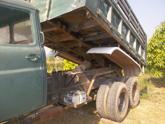 ขายรถสิบล้อหัวยาวดั้ม/เครื่อง6BF175/เกียร์TX/เฟืองท้ายฟูโซ่/