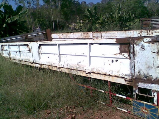 ขายกะบะเหล็กยาว 7.20 เมตร ถอดจากฮีโน่ FF ขายถูก ๆ