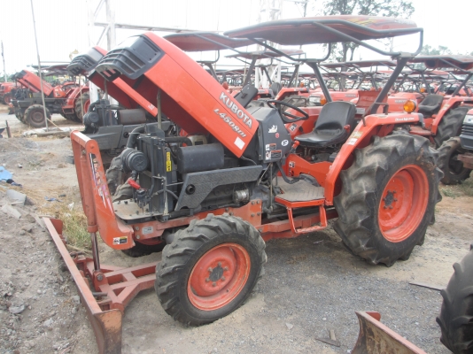 มาแล้ว KUBOTA L4508 DI ตามสภาพ มีใบมีด พร้อมพาน ตราช้าง มาแล้ว KUBOTA L4508 DI ตามสภาพ มีใบมีด พร้อมพาน ตราช้าง