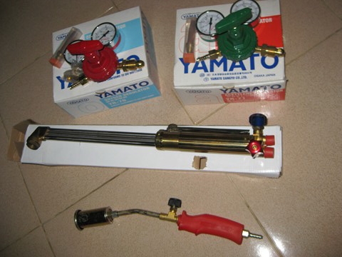 ขายหัวเชื่อมแก๊ส พร้อมREGULATOR ครบชุด