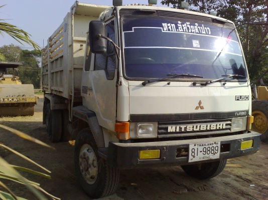 ขายรถบรรทุก 10 ล้อ 2 เพลาดั้ม MITSU TF 3321 TUBO กระบะ kac ทะเบียนเต็มแอรํเย็น (พิเศษสำหลับลูกค้าที่อยู่ภาคอีสานซื้อดาวน์ก็ได้ติดงวดอยู่ 700000)