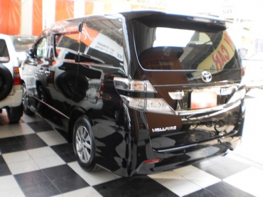 TOYOTA VELLFIRE 2.4 ปี2012รถใหม่เอี่ยม วิ่ง5,xxxKM.