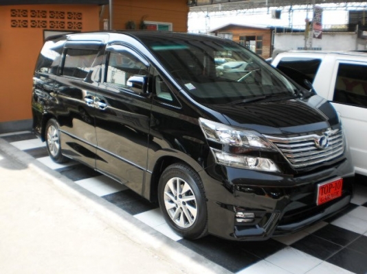 TOYOTA VELLFIRE 2.4 ปี2012รถใหม่เอี่ยม วิ่ง5,xxxKM.