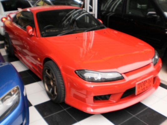 NISSAN SILVIA S15 ปี 2012เกียร์ธรรมดา สีแดง พาทรอบคัน