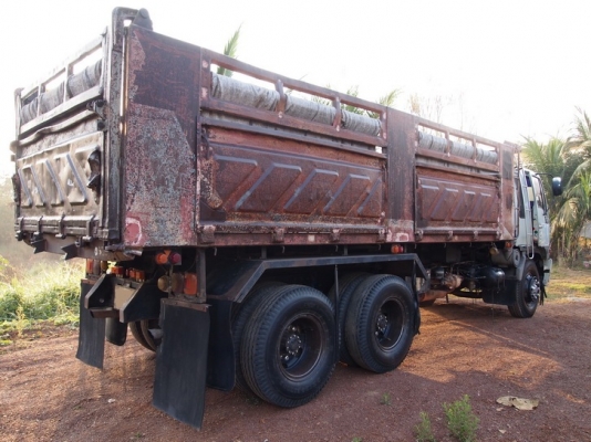 ขายรถ10ล้อ ดั้มพ์ HINO  FM3H เครื่อง 195  แรงม้า 3 เพลา