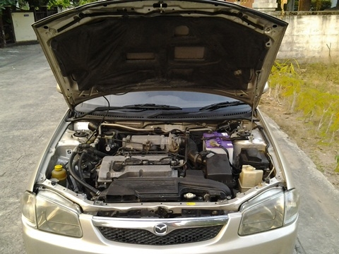 ขายรถบ้านปี2000MAZDA 323 1.6 AUTO ขาย162000 บาท