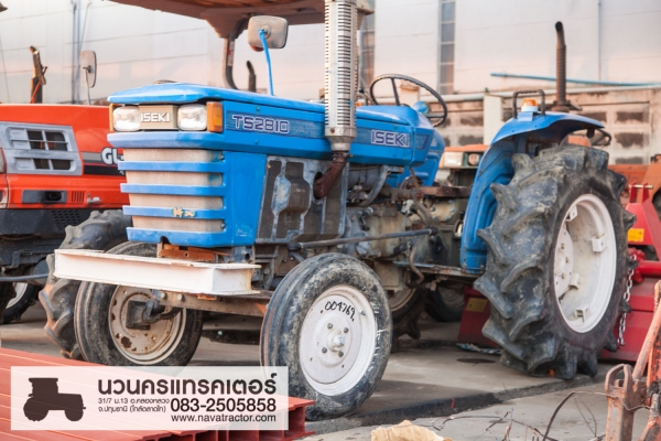 ขาย Iseki TS2810 ทนทานเชื่อใจได้ สีเดิม สภาพสวยมือสองญี่ปุ่น 130,000บ.