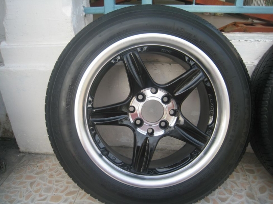 ขายล้อแม็ก Volk racing GTC 15'x6.5" 4 รู 100/114 +ยาง( 081-3747940)