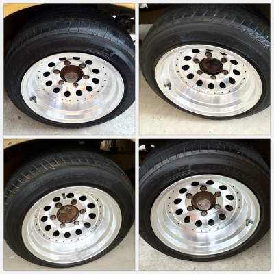 ขายล้อหยดน้ำ 15x8.5 6/139.7 ออฟลึกๆ 8500 ครับ