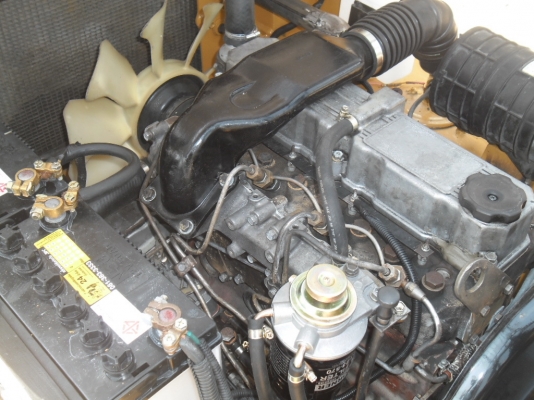 รถยกสภาพสวย MITSUBISHI  FD35 เครื่องยนต์ดีเซล S4S เกียร์ออโต้ เสาสูง 3 เมตร ยางใหม่ 4 เส้น