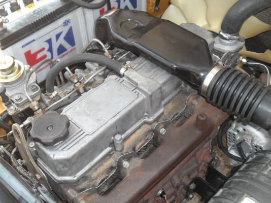 รถยกสภาพสวย MITSUBISHI  FD35 เครื่องยนต์ดีเซล S4S เกียร์ออโต้ เสาสูง 3 เมตร ยางใหม่ 4 เส้น