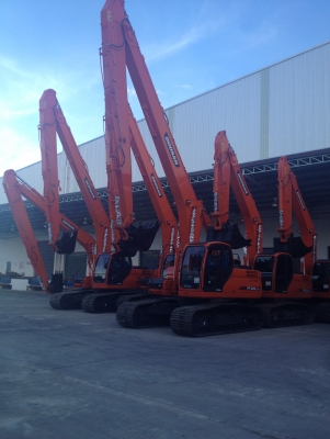 ขาย BACK HOE DOOSAN ทุกรุ่น มือ 1 ราคาถูกกว่า ประหยัดน้ำมันขั้นเทพ