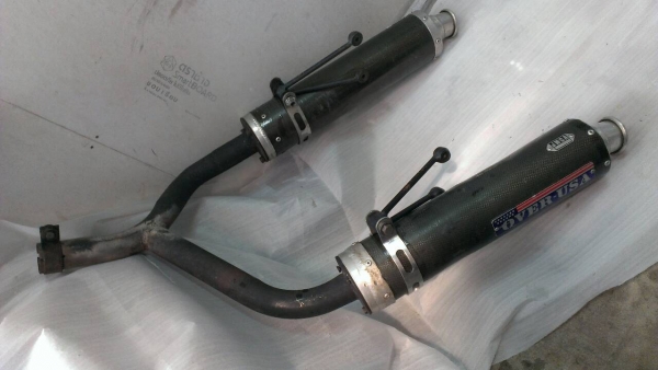 ขาย ท่อคู่ใส่ SRXสตาร์ทมือ