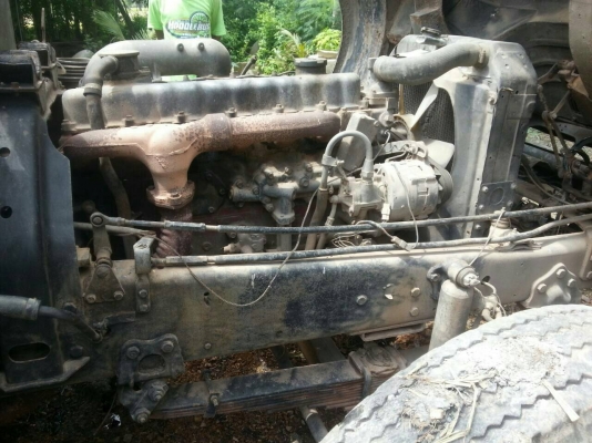 10ล้อเพลาเดียวKT925-11721 มีสะพานขึ้น รถสภาพเดิมๆ เครื่องEH700 เครื่องดี เดิม 168 แรง เล่มพร้อม