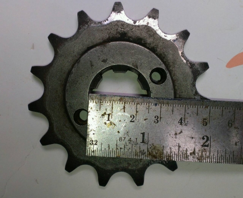 ขาย สเตอ หน้า 15 ฟัน 520 ขาย สเตอ หน้า 15 ฟัน 520